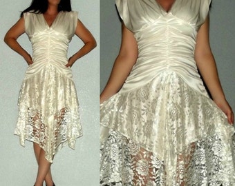 Hanky Hem Dress Etsy